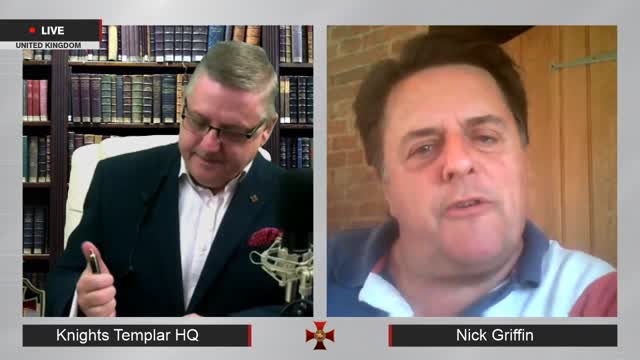 Templar Report Live (Special Guest Nick Griffin) - 23 April 2020