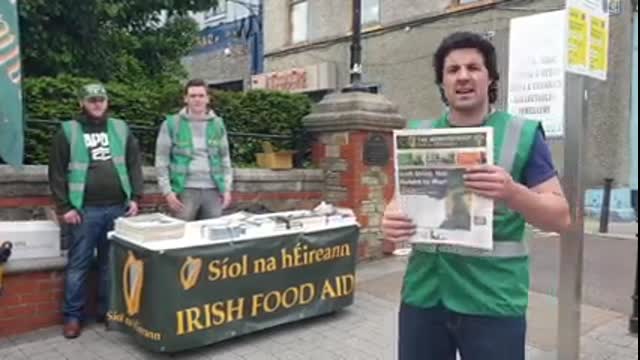 Síol na hÉireann Volunteers On The Streets Of Letterkenny!