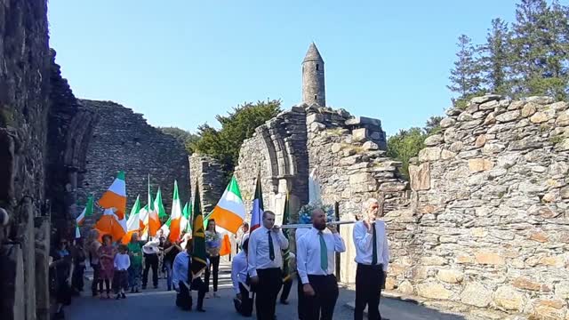 Síol na hÉireann Honour the Virgin Mary - Glendalough Co. Wicklow