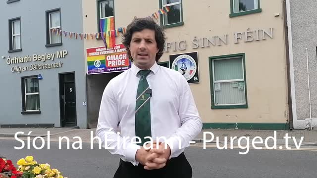 Síol na hÉireann Pray the Rosary at Omagh Pride Parade | 26/9/21