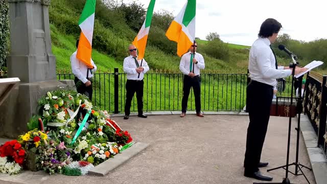 Niall McConnell Gives Speech at the National Commemoration of Michael Collins 2020!