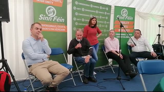 17 9 19 Sinn Fein EU loyalists - National ploughing championship 2019