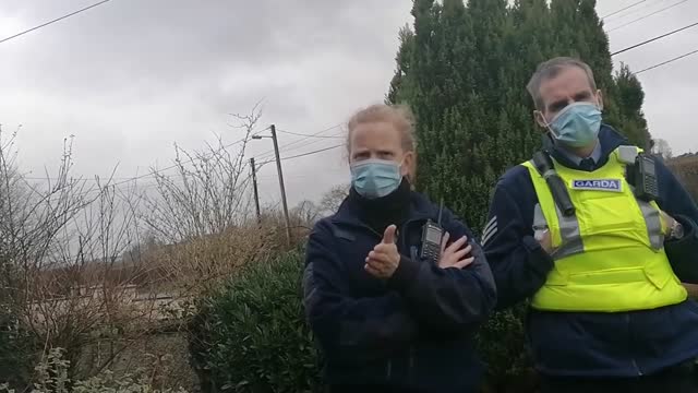 Gardaí Harass Niall McConnell for Pro-Life Action!