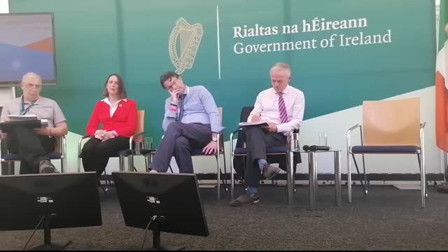 19 9 19 Prov. Minister Richard Bruton - The Irish don't own the Natural resources