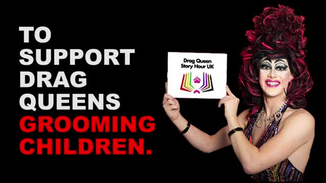 LGBTQP+ Militants Support Drag Queen Story Hour