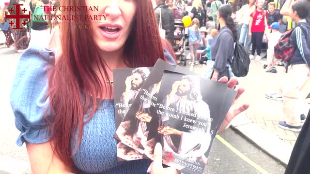 Thank You message from Jayda Fransen from London 2025 March For Life