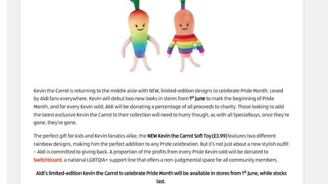 BOYCOTT ALDI! Why are they funding THIS?! (WARNING - EXPLICIT CONTENT)