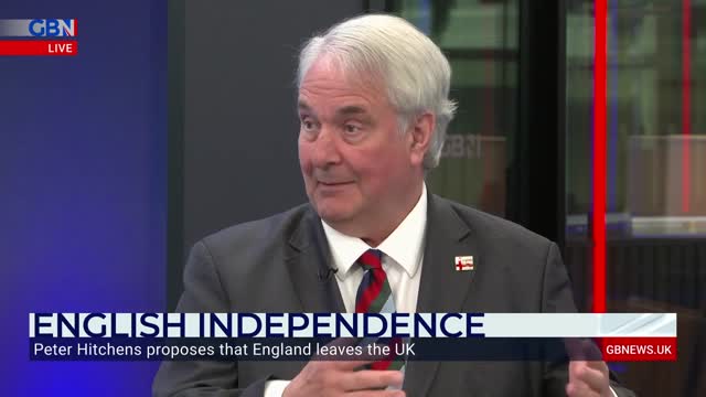English Democrats Chairman Robin Tilbrook reacts to Peter Hitchens' calls for 'restoration' of England