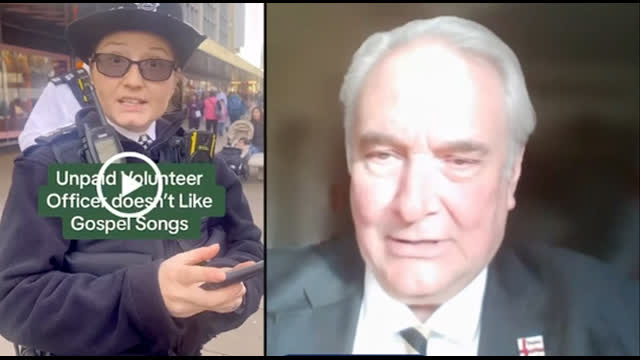 Robin Tilbrook speaks out against Anti-Christian, Political Policing